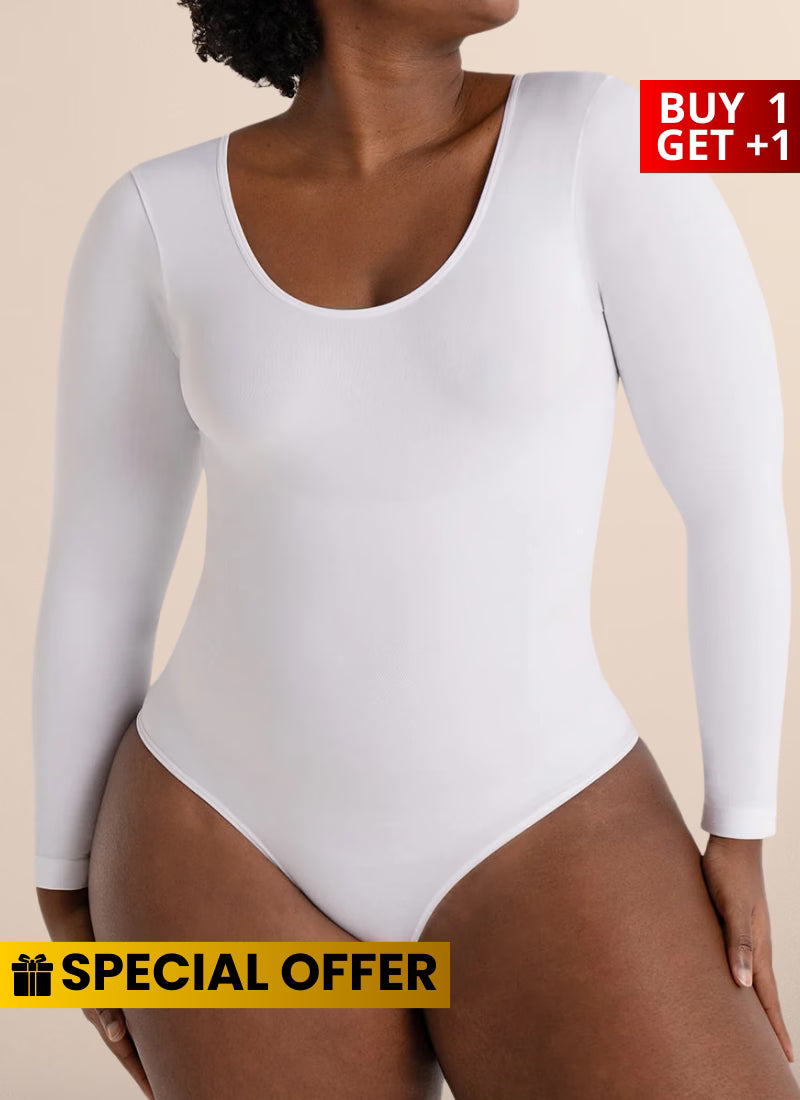 [BUY 1, GET +1] Formelle™ Long Sleeve Sculpting Bodysuit