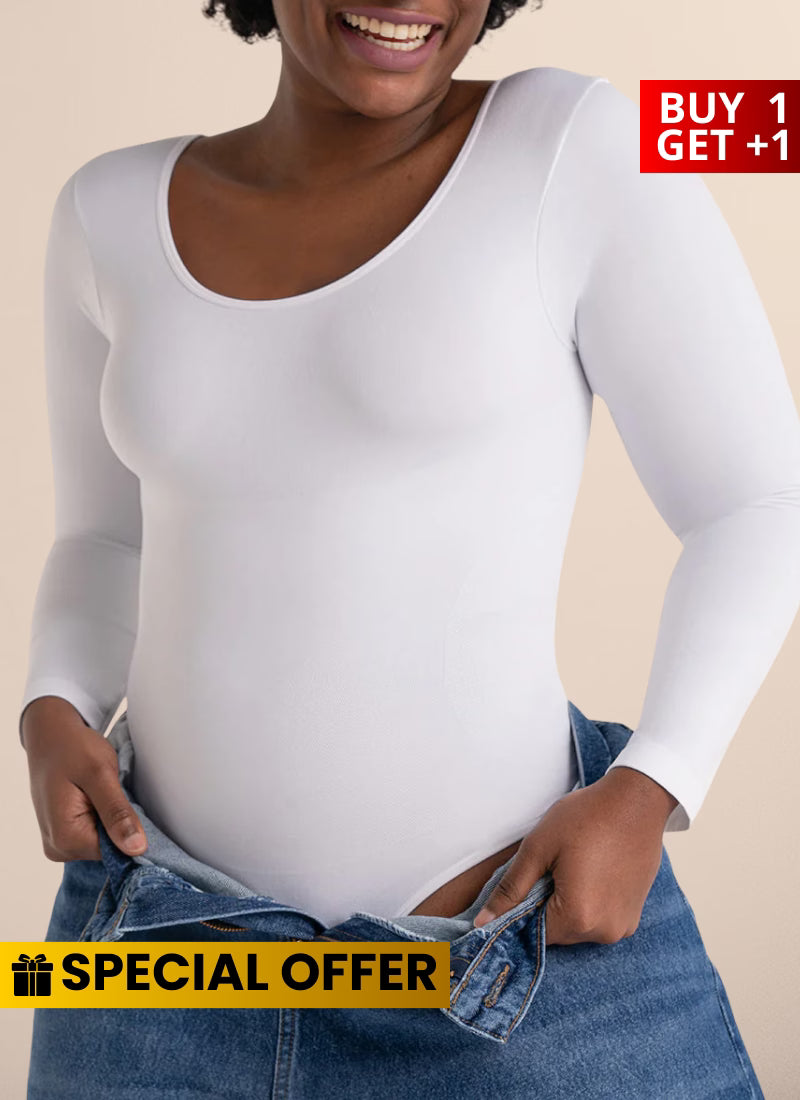 [BUY 1, GET +1] Formelle™ Long Sleeve Sculpting Bodysuit