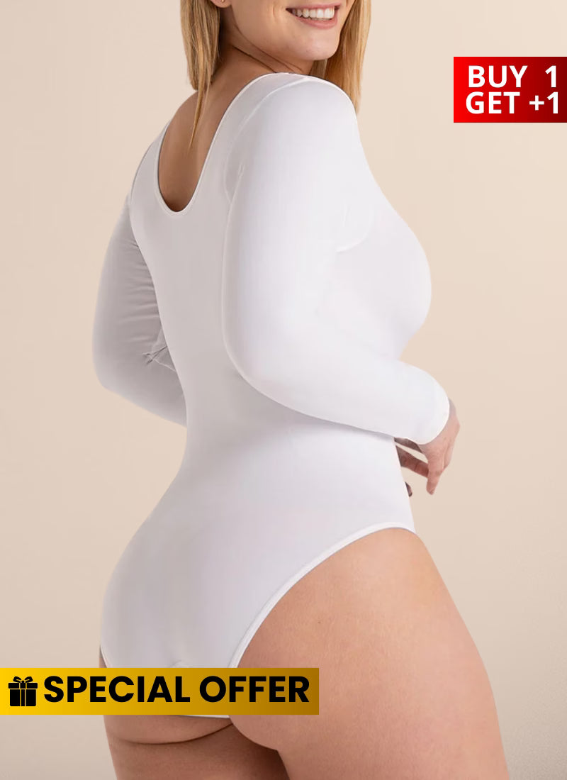 [BUY 1, GET +1] Formelle™ Long Sleeve Sculpting Bodysuit