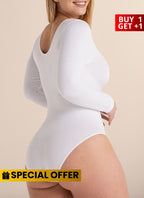 [BUY 1, GET +1] Formelle™ Long Sleeve Sculpting Bodysuit